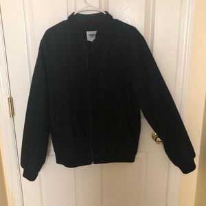 Quilted Utility-Pocket Zip Jacket for Men